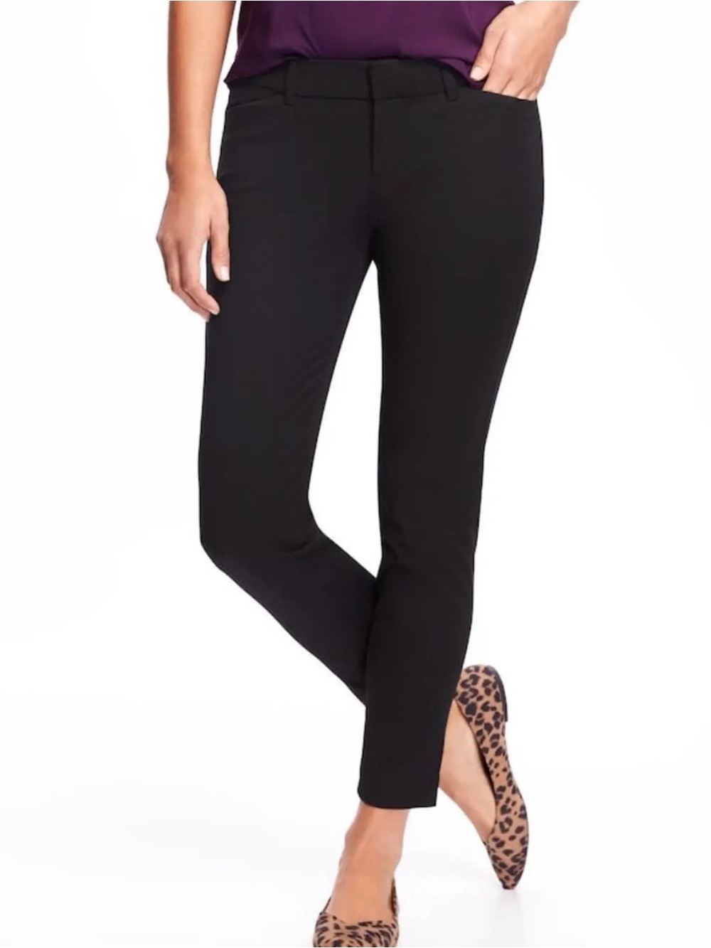 Old Navy Black Pixie Pants